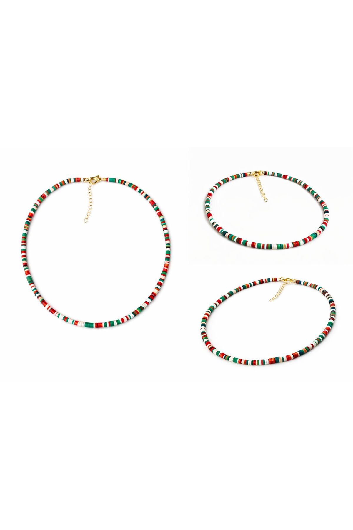 Yılbaşı Konseptli Fimo Kolye