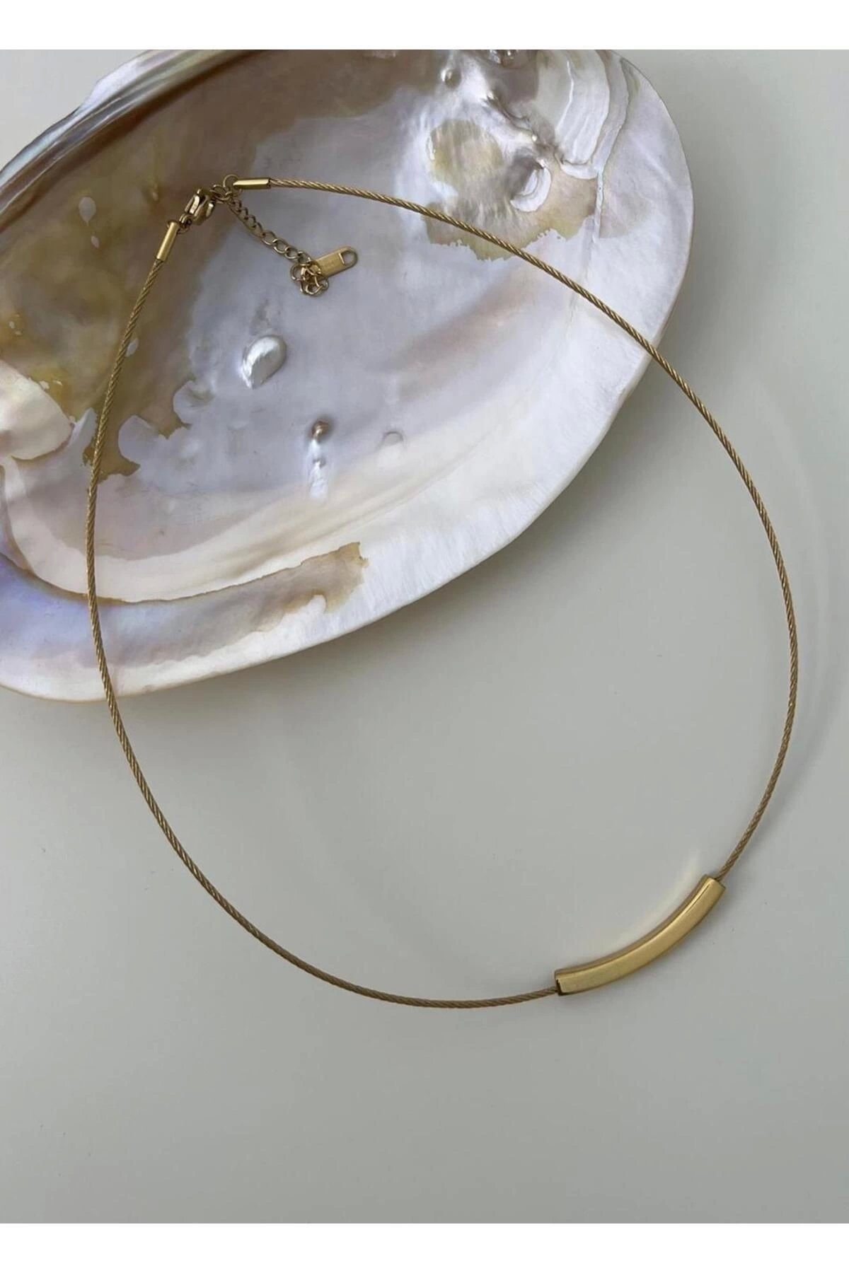 Plate Choker Necklace