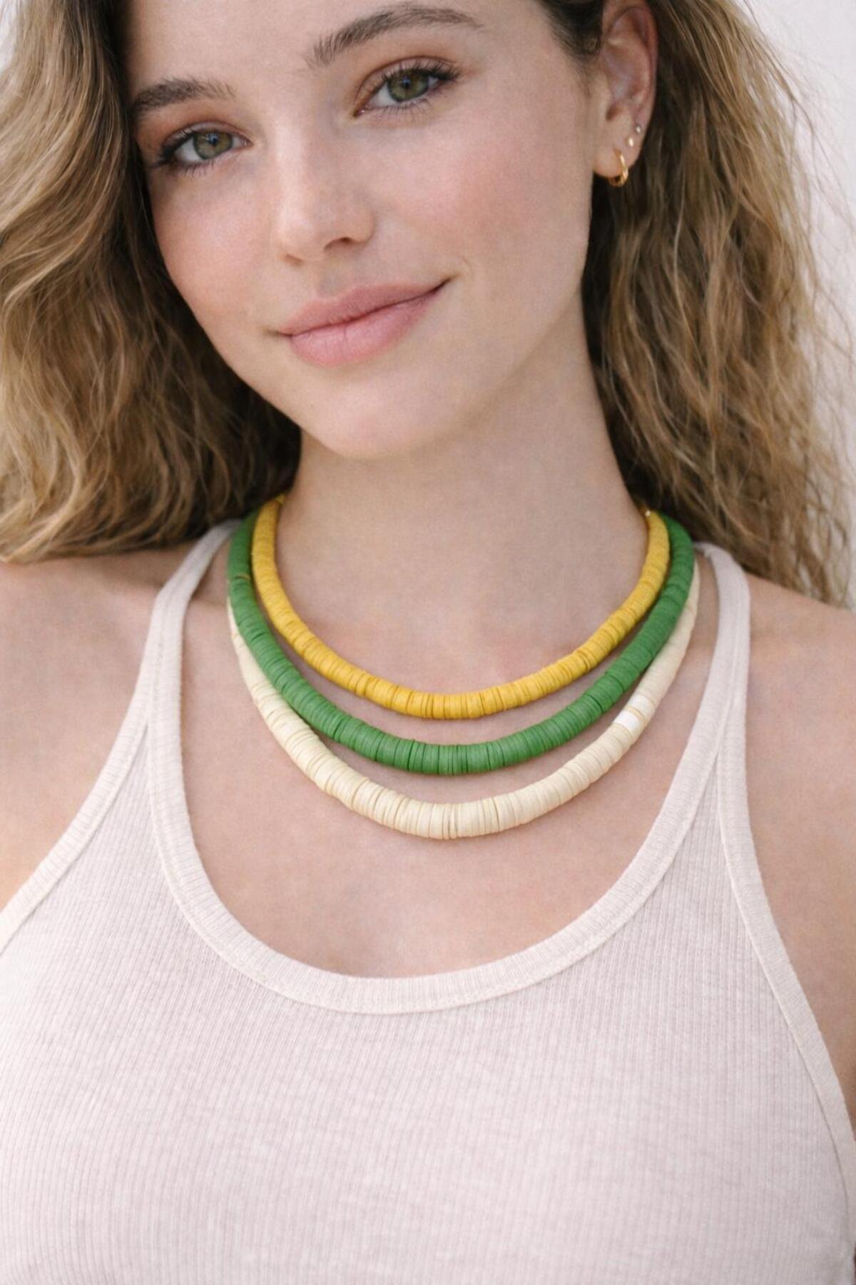 Nature Mix Fimo Kolye Seti