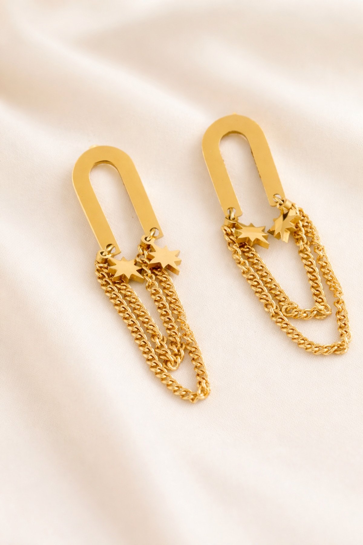 At Nalı Çelik Küpe