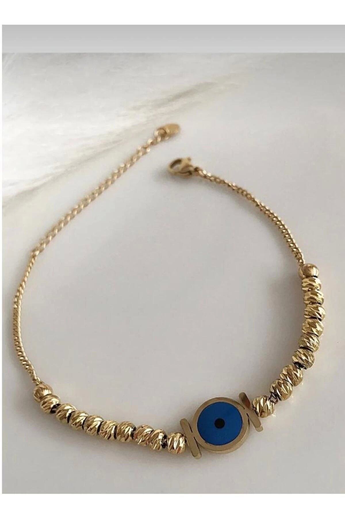 STEEL BRACELET CHAIN DORIKA BULK EYE MODEL NEW SEASON