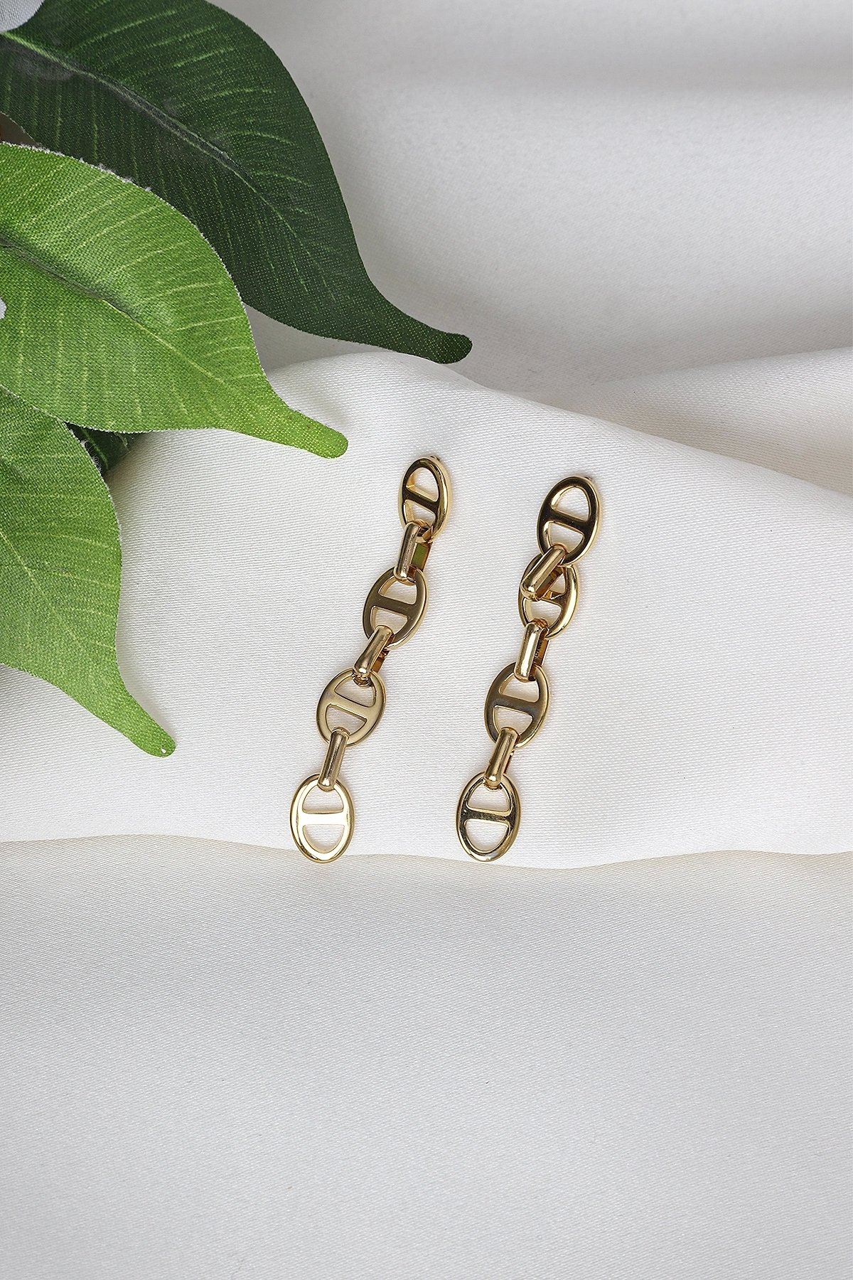 Düğme Model Çelik Küpe