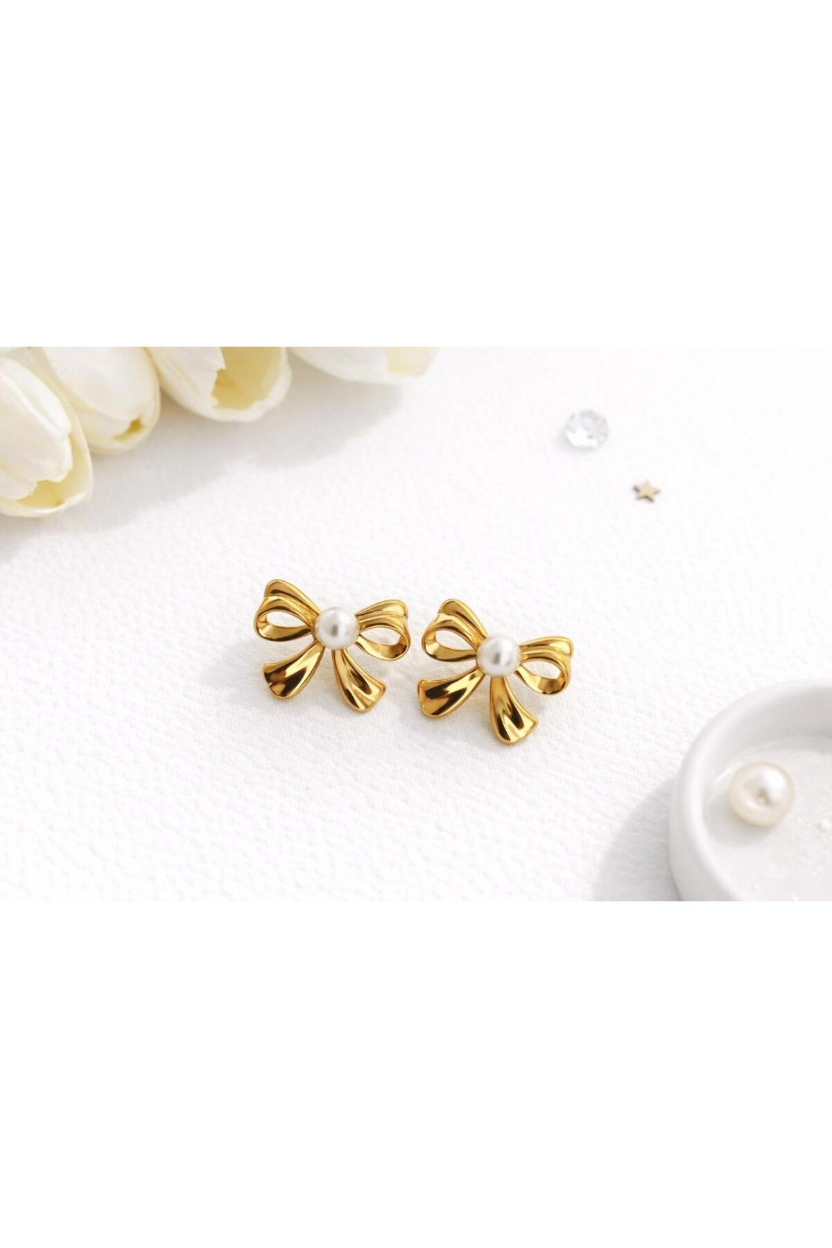 FİYONK MODEL GOLD KÜPE