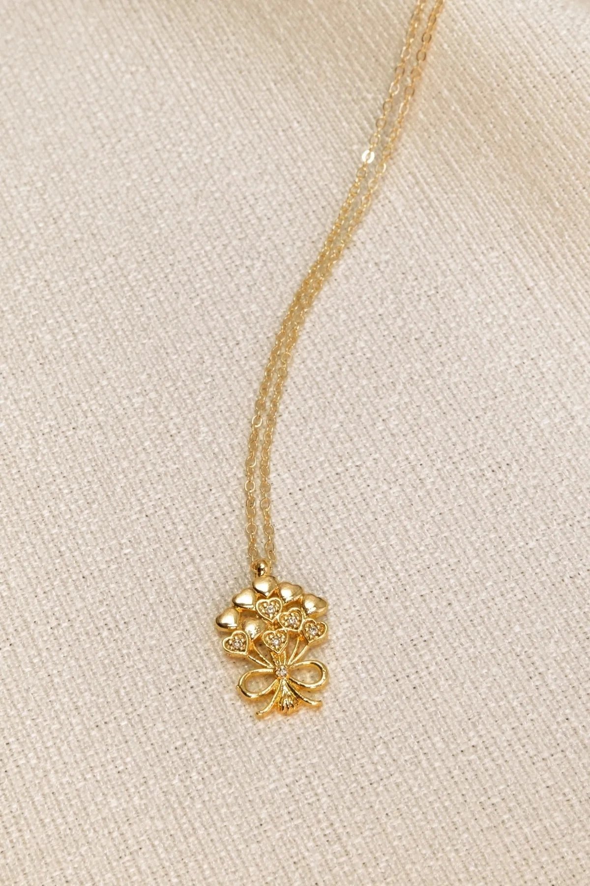 Uçan Balon Kolye Gold