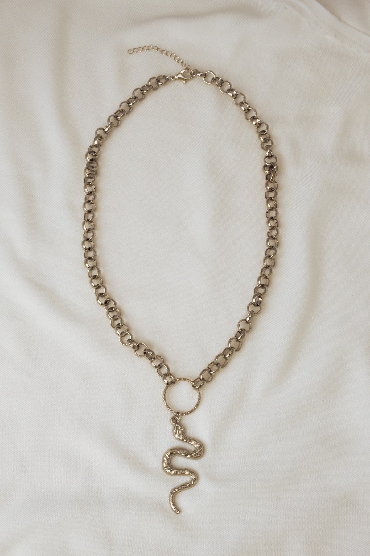 Yılan Model Zincir Kolye