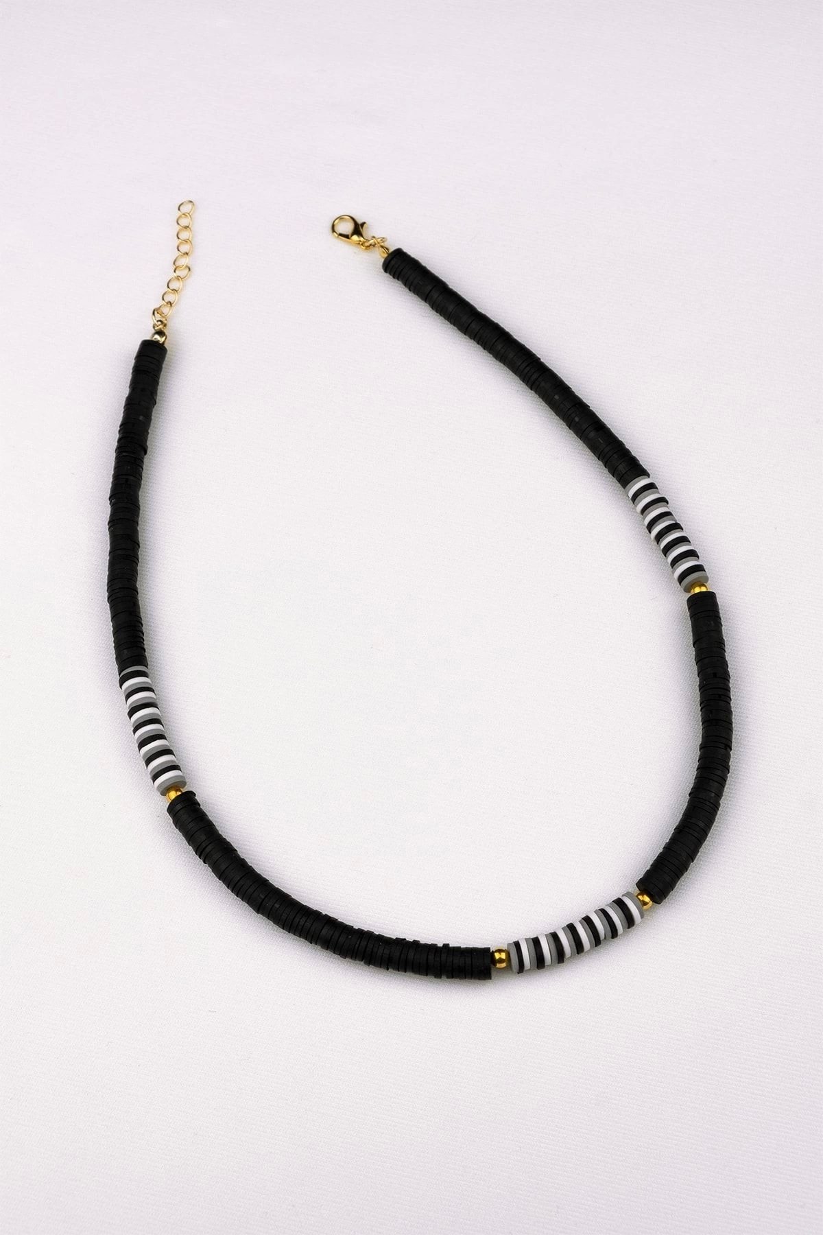 Black Fimo Necklace