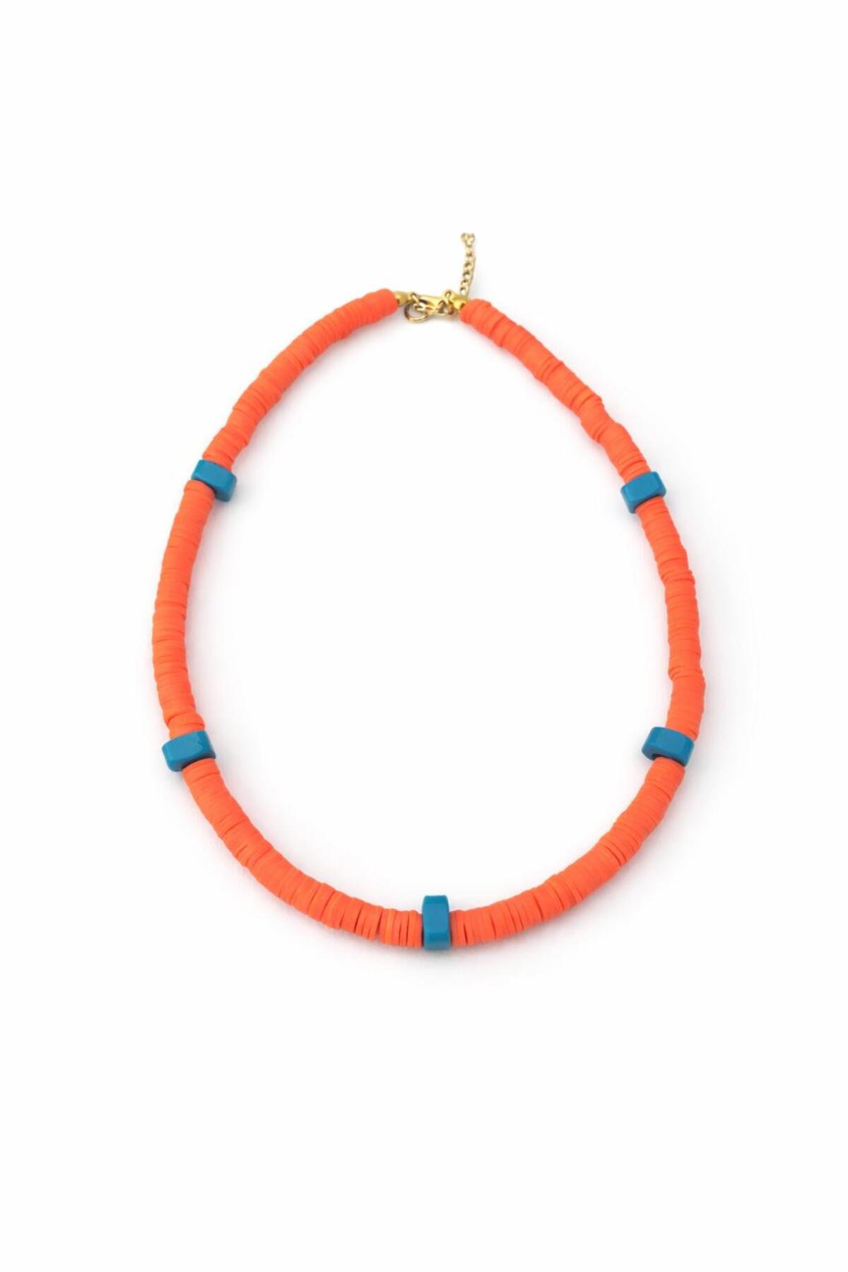 Coral Pop Fimo Kolye